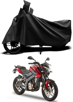 ANTHUB Two Wheeler Cover for Bajaj(Black)