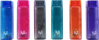 cello 500 ml Plastic Bottle(Pack of 6, Multicolor)