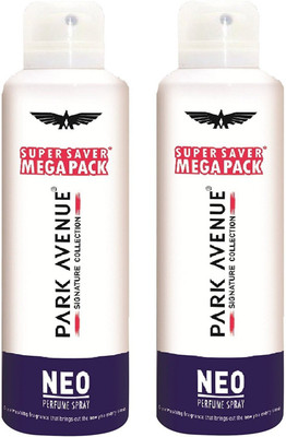 PARK AVENUE Neo Super Saver Mega Pack 220 ml Each Deodorant Spray  -  For Men(440 ml, Pack of 2)