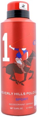 beverly hills Polo Club Sport No 1 Deodorant for Men Deodorant Spray  -  For Men(175 ml)