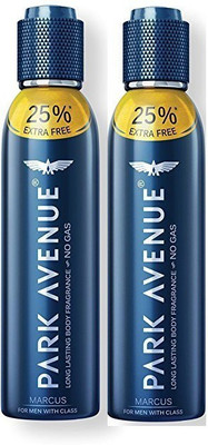 PARK AVENUE Body Fragrance Marcus Deodorant Spray  -  For Men(260 ml, Pack of 2)