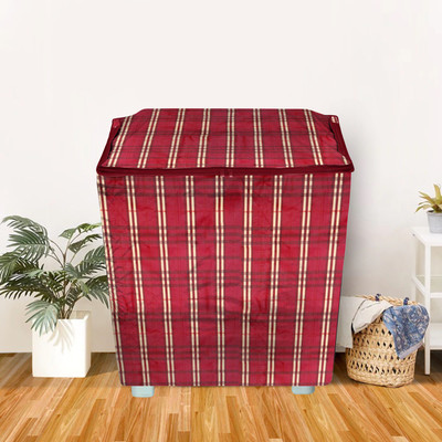 E-Retailer Semi-Automatic Washing Machine  Cover(Width: 84 cm, Maroon)