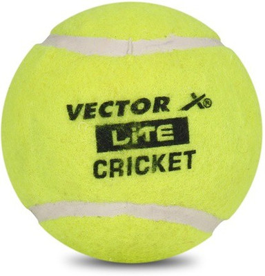VECTOR X Lite Cricket Tennis Ball(Standard, Pack of 6)