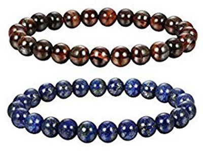AIR9999 Crystal Crystal, Lapis Lazuli Bracelet Set(Pack of 2)