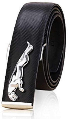 GET AWESOME Men Party, Casual, Formal, Evening Black Genuine Leather Belt