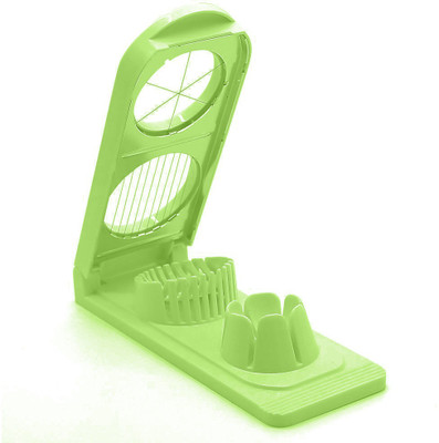 GTC GTC Kitchen Egg Cutter 2 in 1 Mold Multifunctional Egg Slicer Home Restaurant Kitchen Cooking Too Egg Slicer(1 egg chopper)