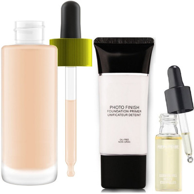 GFSU Liquid Foundation & Face Serum With Matte Prmer(3 Items in the set)