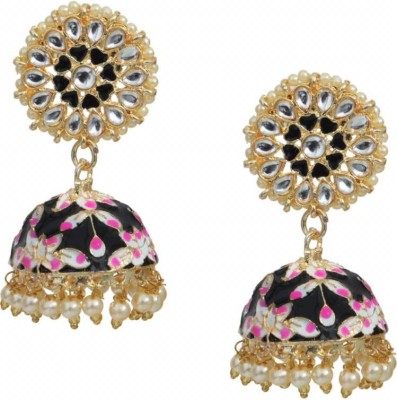 Shree Fashion FC-055 Beads Metal Jhumki Earring