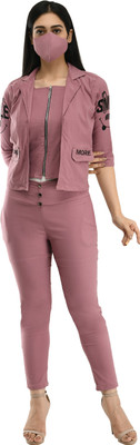 BELFRY Women Ethnic Jacket, Top and Pant