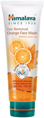 HIMALAYA Since 1930 Tan Removal Orange  100ml Pack of 2 Face Wash(200 ml)