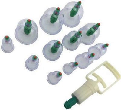 SOCHEP SH-632 Pull Out Vacuum Apparatus Therapy Relax Massager Body Suction Pumps Massager(Multicolor)