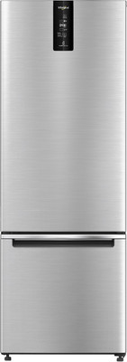 Whirlpool 325 L Frost Free Double Door Bottom Mount 3 Star (2020) Refrigerator(Omega Steel, IFPRO BM INV 340 ELT+ OMEGA STEEL (3S)-N)