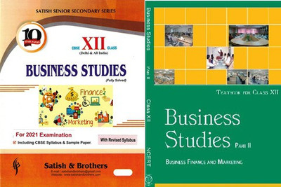 Business Studies And Ncert Business Studies Part 2 For Class 12th(Paperbook, Satish, Ncert)