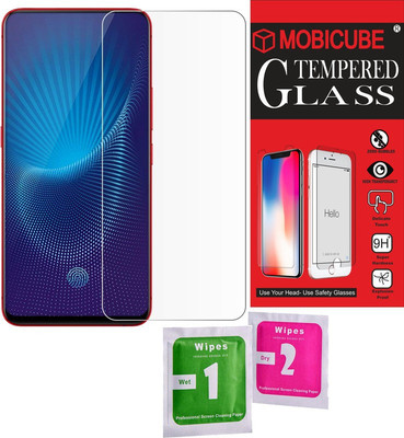 MOBICUBE Tempered Glass Guard for Vivo V15(Pack of 1)