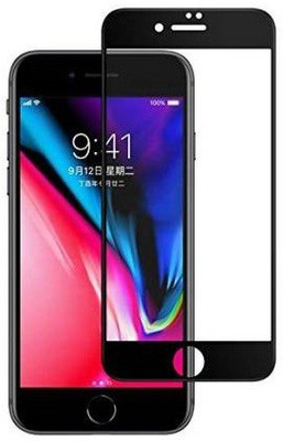 AKSHUD Edge To Edge Tempered Glass for Apple iPhone SE(Pack of 1)