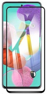 DSCASE Edge To Edge Tempered Glass for Samsung Galaxy A51(Pack of 1)