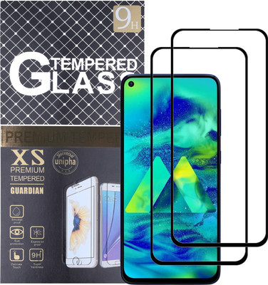 ambera Edge To Edge Tempered Glass for Samsung Galaxy M11, Samsung galaxy A11(Pack of 1)