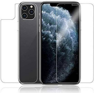 Firstkart Front and Back Tempered Glass for iPhone 11 Pro Max(Pack of 2)