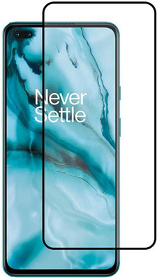Zinger Edge To Edge Tempered Glass for OnePlus Nord, FULL GLUE, FULL COVERAGE(Pack of 1)