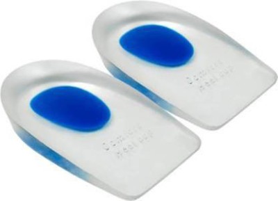 Klivory Silicone Gel Heel Protector Insole Cups - 2 Count Heel Support (Blue) Heel Support
