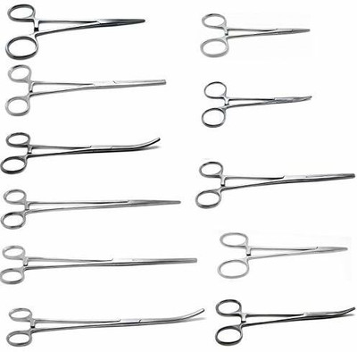 Forgesy 11 pcs. surgical instruments set (in Zipper pouch) Utility Forceps