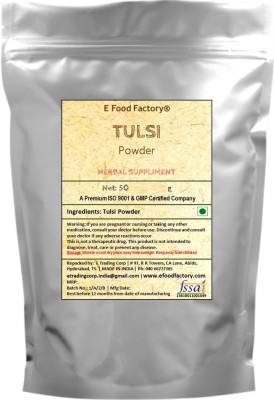 E Food Factory Tulsi (Ayurvedic) Powder in pouch(50 g)