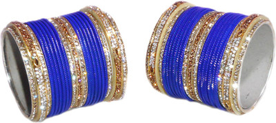 RENOY Metal Zircon Bangle Set(Pack of 42)