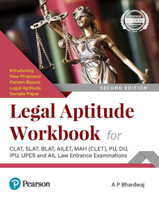 Legal Aptitude Workbook|For clat and other law examinations|Second Edition|By Pearson(Paperback, A P Bhardwaj)