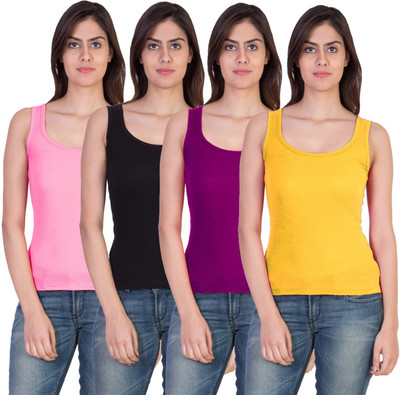 ParasTrade Women Camisole(Pack of 4)