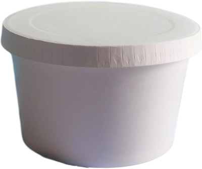 Vissage Paper Utility Container  - 500 ml(Pack of 25, White)