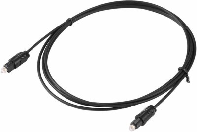 Nsinc  TV-out Cable Digital Optical Audio Cable(Black, For Laptop)