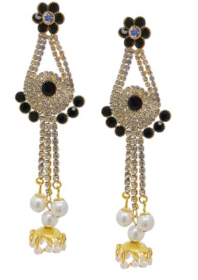 fashion Galaxy AD earrings Cubic Zirconia Brass Drops & Danglers