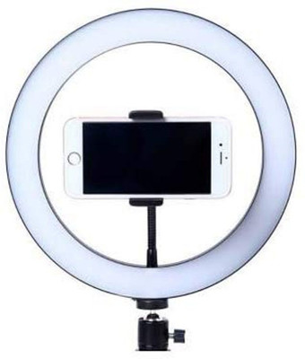 Casa Tech New Arrival Big Selfie Ring Light 3 Light Modes Brightness Level Dimmable LED Camera Ring Light for Photo and Video,Rotatable Universal Phone Holder,Easily rotate phone holder to any ideal angle,Compatible with almost every smart phones,Dual colour option is available white and warm white 