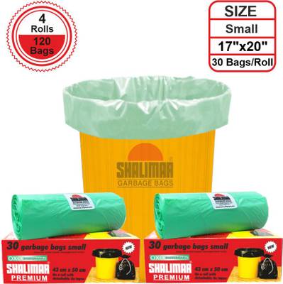 SHALIMAR Premium OXO - Biodegradable Garbage Bags Small 20-25 L Garbage Bag