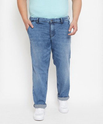 Instafab Plus Regular Men Blue Jeans