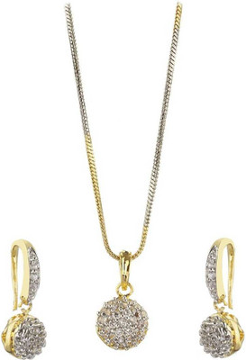 jewels collection Alloy Gold-plated Multicolor Jewellery Set(Pack of 1)