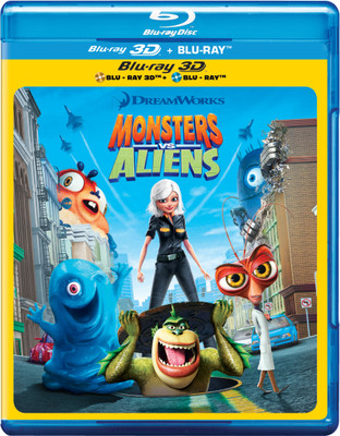 Monsters vs Aliens (Blu-ray 3D & Blu-ray) (2-Disc)(3D Blu-ray English)