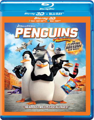 Penguins of Madagascar (Blu-ray 3D & Blu-ray) (2-Disc)(3D Blu-ray English)