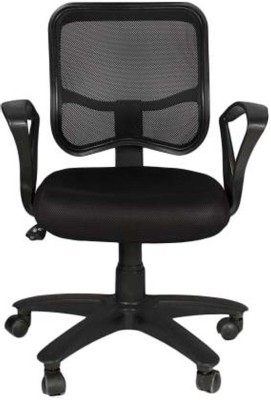 RS Enterprises VIZOLT ROYAL CB OFFICE CHAIR Fabric Office Adjustable Arm Chair(Black, DIY(Do-It-Yourself))