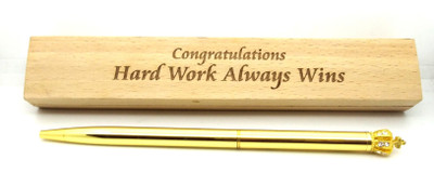 SMART WORLD Rollerball Ball Pen(Ink Color - Brown, Gold)