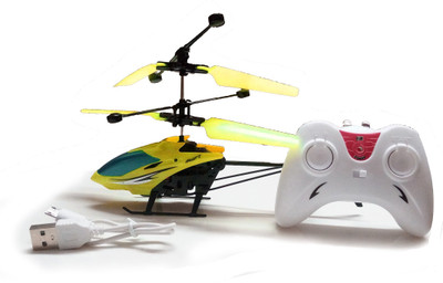 Goldstar Super Ultimate Remote Control Exceed Helicopter / Chopper for Kids(Yellow)