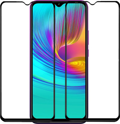 Micvir Edge To Edge Tempered Glass for Infinix Smart 4 Plus(Pack of 2)