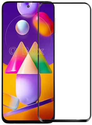 Q Box Edge To Edge Tempered Glass for Samsung Galaxy m31s(Pack of 1)