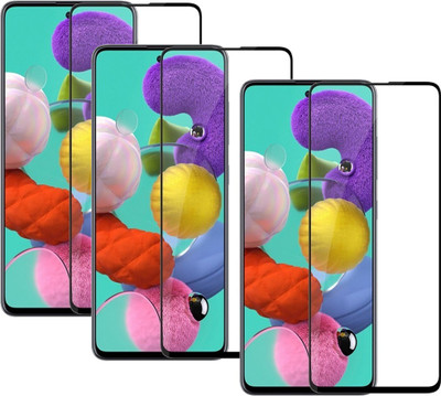 Temperia Edge To Edge Tempered Glass for Poco M3, Poco M2, Mi Redmi 9 Prime, Mi Redmi 9, Mi Redmi 9 Power(Pack of 3)
