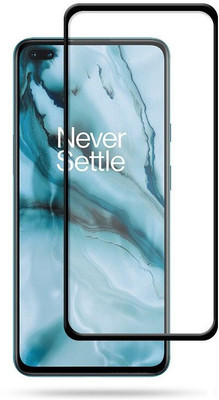 Caseline Edge To Edge Tempered Glass for OnePlus Nord(Pack of 1)