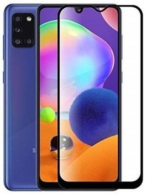 BRENZZ Edge To Edge Tempered Glass for Samsung Galaxy A31(Pack of 1)