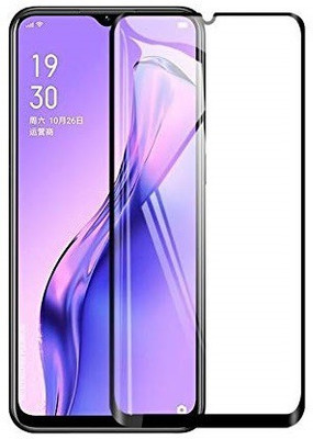 HOBBYTRONICS Edge To Edge Tempered Glass for OPPO A31(Pack of 1)