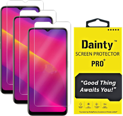 Dainty Tempered Glass Guard for Oppo A5 2020, Oppo A9 2020(Pack of 3)