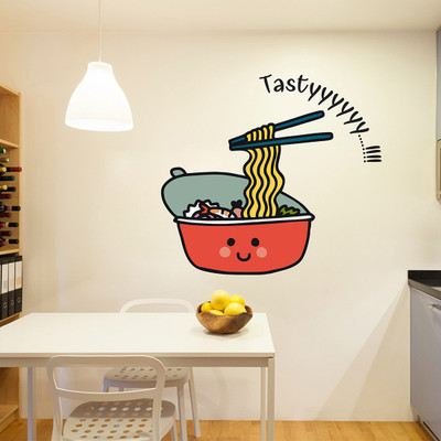 fuzzy 80 cm cooking Self Adhesive Sticker(Pack of 1)