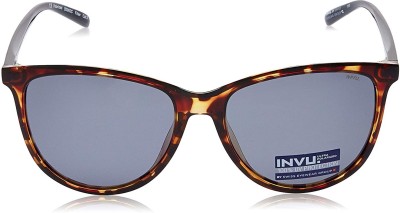 Invu Rectangular Sunglasses(For Men, Grey)